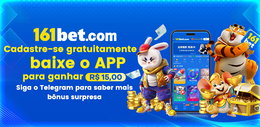 Aplicativo móvel 161bet para iOS e Android